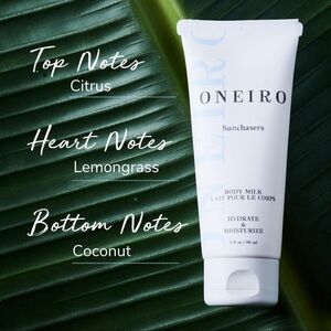 Oneiro Sunchasers body milk‎ Hydrate & Moisturize NWT